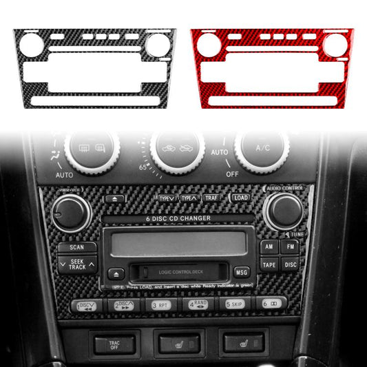For 1999-2005 LEXUS IS300 Left-Hand Drive Radio Panel Sticker Type A, Type A Black, Type A Red