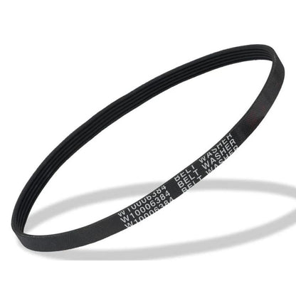 Rubber Multi-V Elastic Belt Replacement for Whirlpool Washing Machines, W10006384