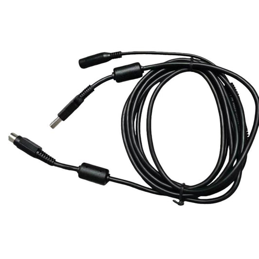 Replacement 2-in-1 Power and Data Cable for Logitech CC2900e, CC3500e, PTZ Pro Cameras