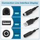 Replacement 2-in-1 Power and Data Cable for Logitech CC2900e, CC3500e, PTZ Pro Cameras