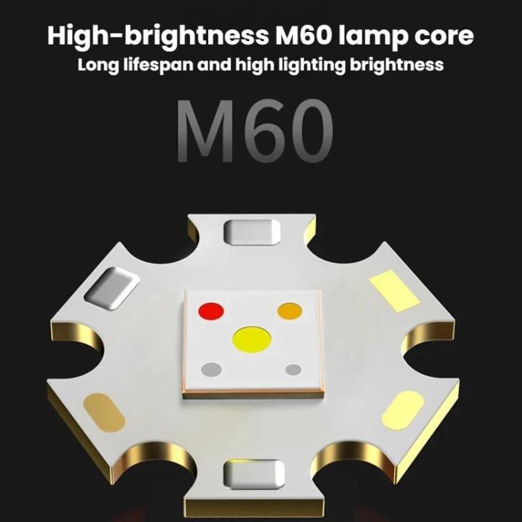 SMILING SHARK TD-0282A-5 Digital Display Zoom High Brightness Headlamp Motion Sensing Hands-Free Work Light