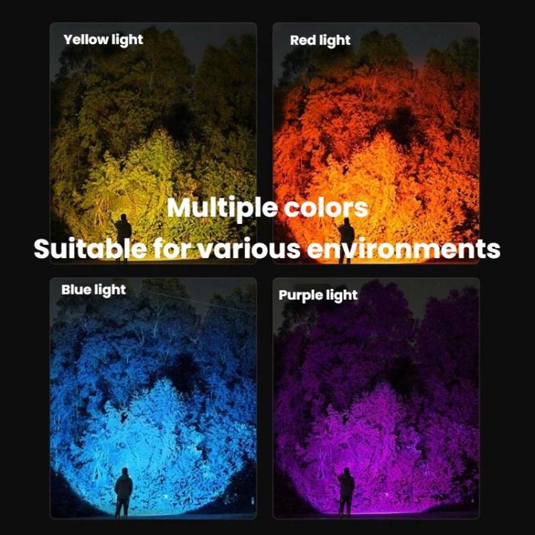 SMILING SHARK TD-0282A-5 Digital Display Zoom High Brightness Headlamp Motion Sensing Hands-Free Work Light