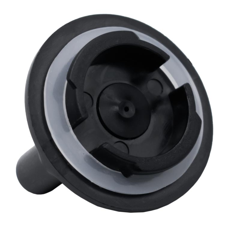 Water tank lid replacement underside with light gray ring and black center cap