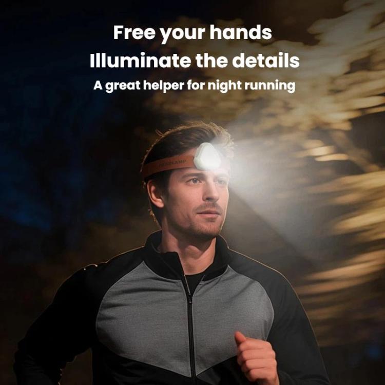 SMILING SHARK TD-0276-S Mini COB Headlamp For Night Running High Bright Flood Light Work Light
