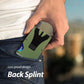 Army green metal tracker wallet with card compartment in back pocket