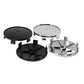 4pcs /Set 68mm Outer Diameter Blank Modified Wheel Hub Center Cap