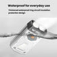 SMILING SHARK portable magnetic flashlight with waterproof body and visible LEDs