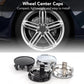 4pcs /Set 62mm Outer Diameter Blank Modified Wheel Hub Center Cap