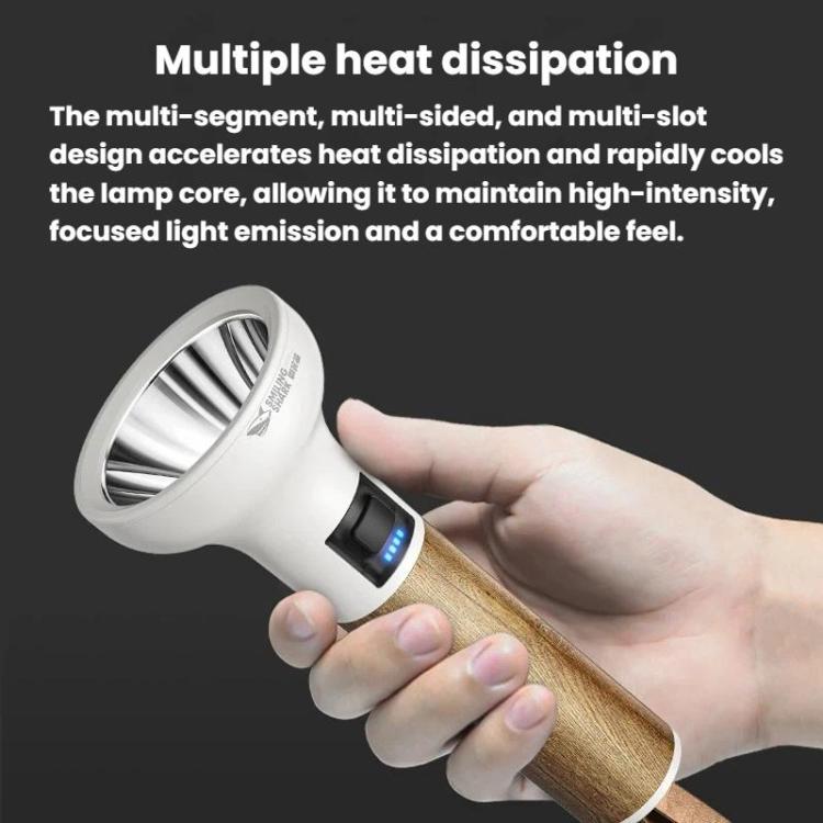 SMILING SHARK SD-1034-S Multi-Functional Camping LED Flashlight Portable Emergency Light For Home Use