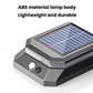 Solar Motion Sensor Garden Light 3-Gear Foldable Outdoor Wall Lamp, SMILING SHARK BD-068