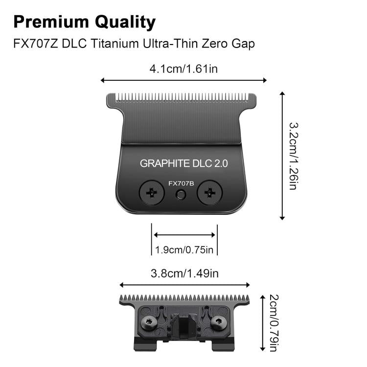 Replacement Blade For BaBylissPRO FX787 / FX726 Trimmer, FX707Z, FX707B