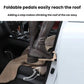 Car roof footrest step folded out from the door, showing textured anti-slip surface