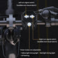 Handlebar remote for bike turn signals with left and right audible/visual switch controls