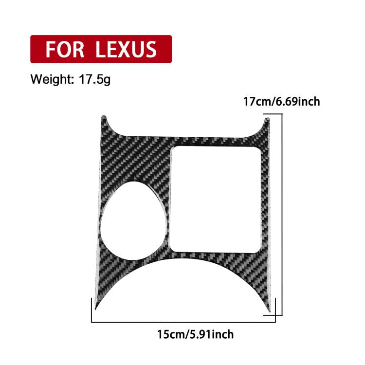 For 1999-2005 LEXUS IS300 2pcs /Set Ashtray Panel Sticker