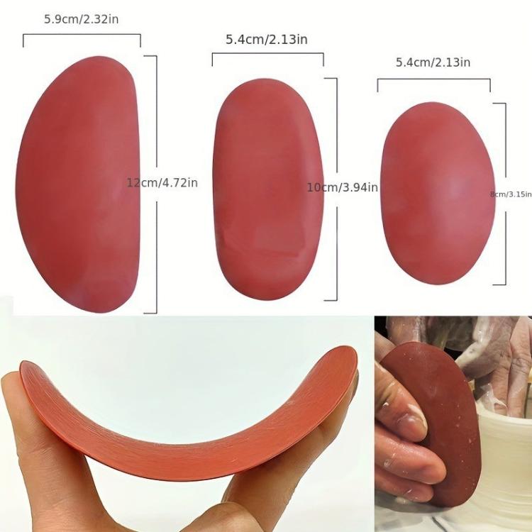 Pottery Tools Nanatsuhon Detail Needles Stone Clay Sculpting Punch, 9pcs