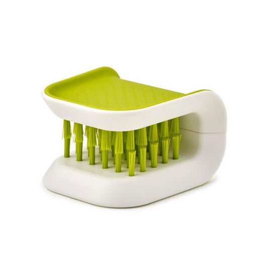 Knife Cleaning Brush U-Shaped Dual-Sided Scrubber for Knives, Spoons & Forks Hand-Safe Design Prevents Cuts