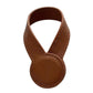Multi-purpose Leather Magnetic Hat Clip Round Storage Leather Holder