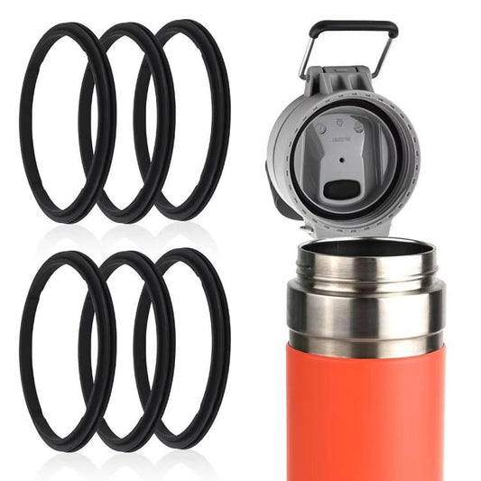 For Stanley Quick Flip Go Bottle 24-36oz 6pcs Seal Gasket Leak-Proof Silicone Ring