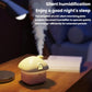 Little House Shape Mini Desktop Humidifier USB Silent Humidifier With Colorful Lights