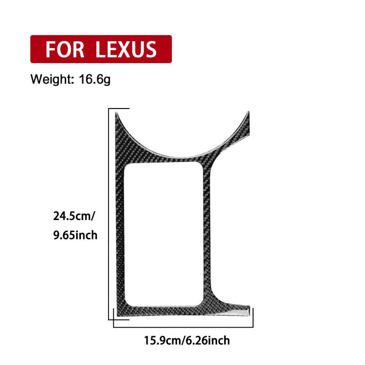 For 1999-2005 Lexus IS300 Left-Hand Drive Cupholder Frame Sticker, Left-Hand Drive