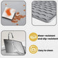 Silicone Coffee Machine Mat Non-Slip Heat-Resistant Draining Tray For Dining Table, Horizontal Stripes Black, Horizontal Stripes Grey, Vertical Stripes Black, Vertical Stripes Grey, Loop Pattern Black, Loop Pattern Grey