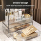 Cosmetic Storage Box With Lid Large Capacity Drawer-Type Desktop Organizer