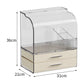 Cosmetic Storage Box With Lid Large Capacity Drawer-Type Desktop Organizer