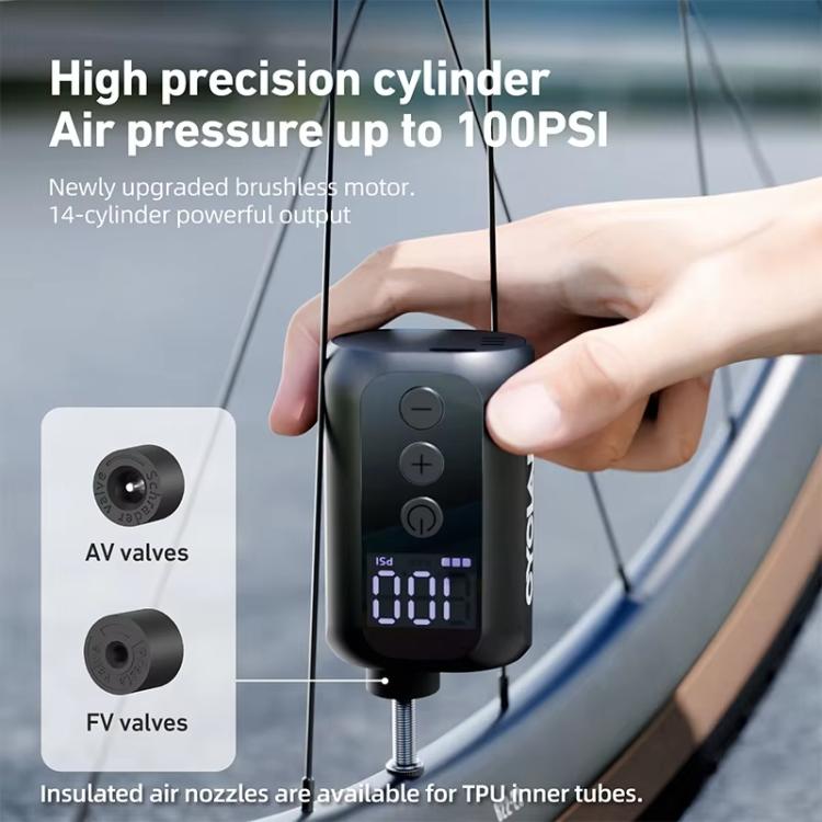 Bicycle Mini Electric Air Pump Basketball Soccer Ball Automatic Inflator, A5S