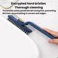 Multifunctional Rotatable Gap Cleaning Brush Glass Scraper For Bathroom Window Floor