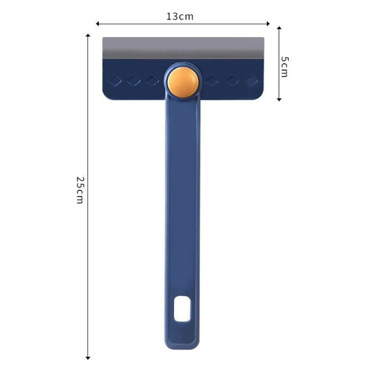 Multifunctional Rotatable Gap Cleaning Brush Glass Scraper For Bathroom Window Floor