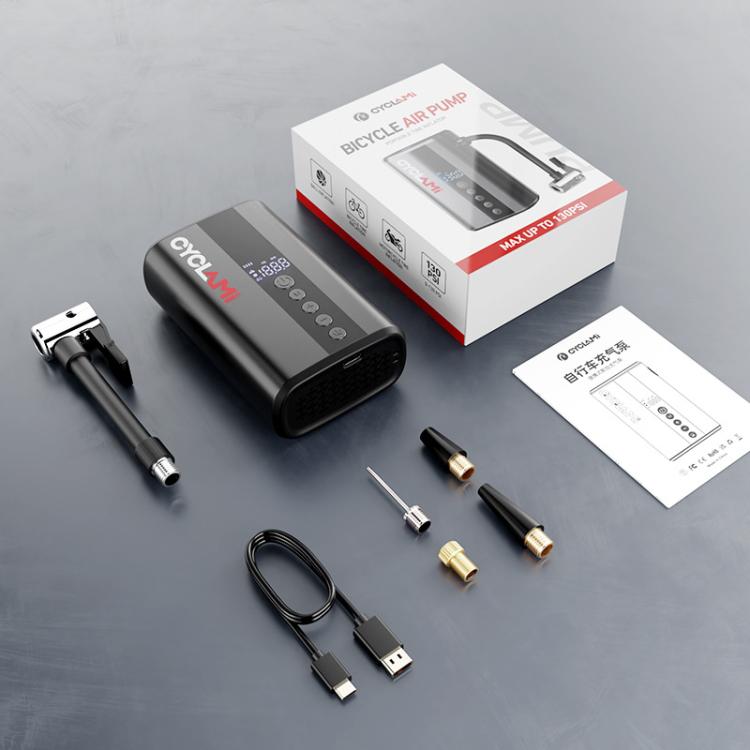 Mini Electric Air Pump Bicycle Portable Digital Display Air Pump, Z5L