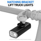High-Capacity Rechargeable Bike Headlight Powerful Night Riding Flashlight, BR2000