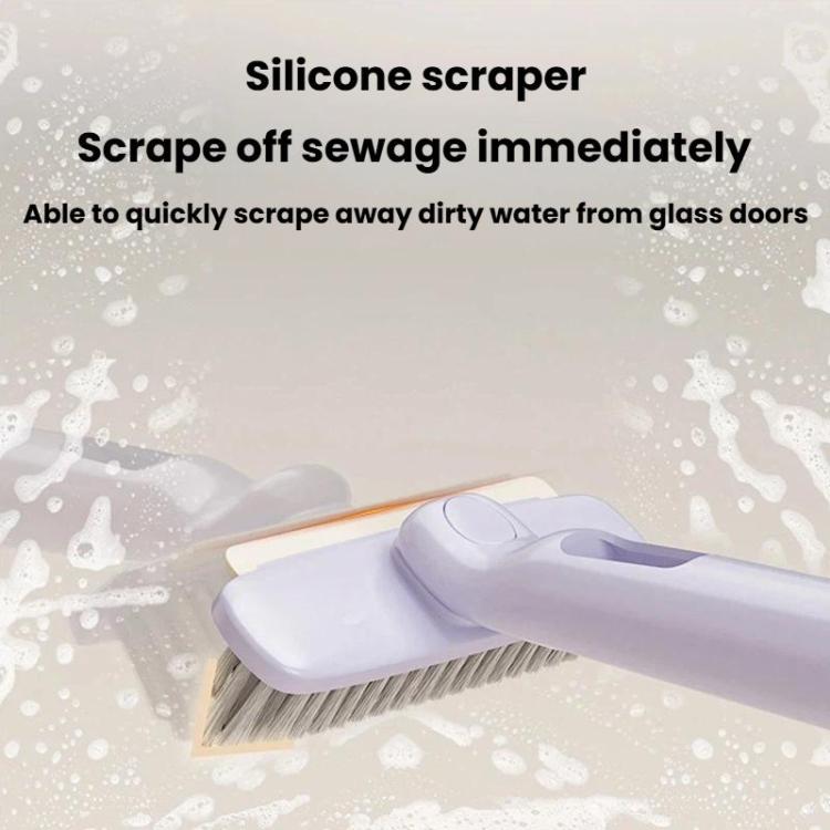 Multifunctional Liquid Spray Gap Stiff Brush Bathroom Tile Cleaning Brush