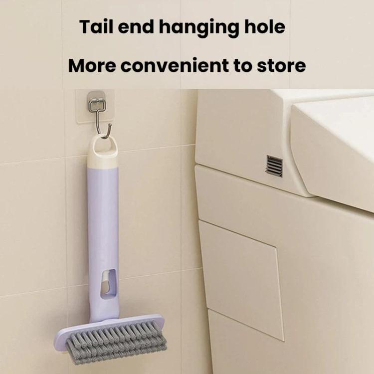 Multifunctional Liquid Spray Gap Stiff Brush Bathroom Tile Cleaning Brush