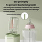 Multifunctional Straight Handle Silicone Bottle Brush Portable Water Cup Cleaning Brush Set