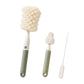 Multifunctional Straight Handle Sponge Bottle Brush Cup Cleaning Brush Set