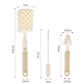 Multifunctional Straight Handle Sponge Bottle Brush Cup Cleaning Brush Set