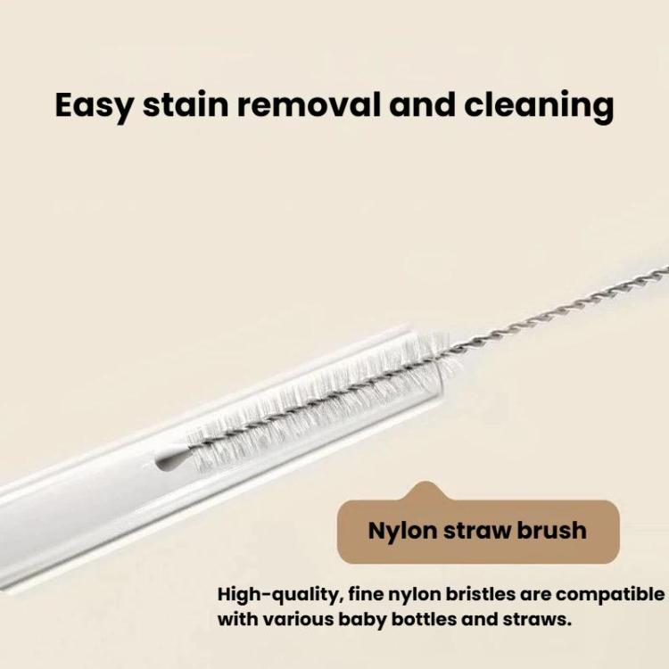 Multifunctional Straight Handle Sponge Bottle Brush Cup Cleaning Brush Set