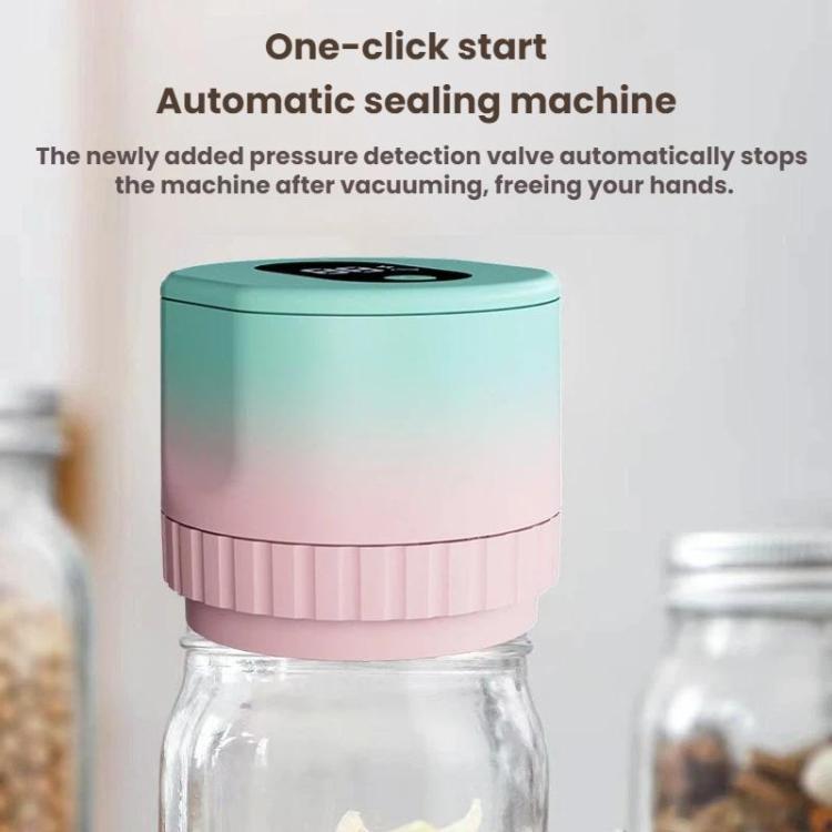 Electric Mason Container Vacuum Sealing Machine