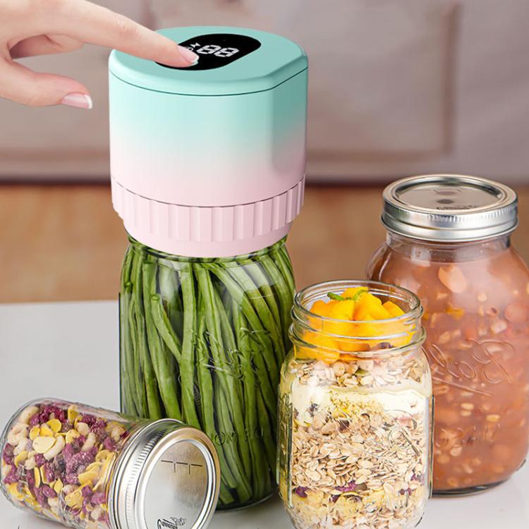 Electric Mason Container Vacuum Sealing Machine