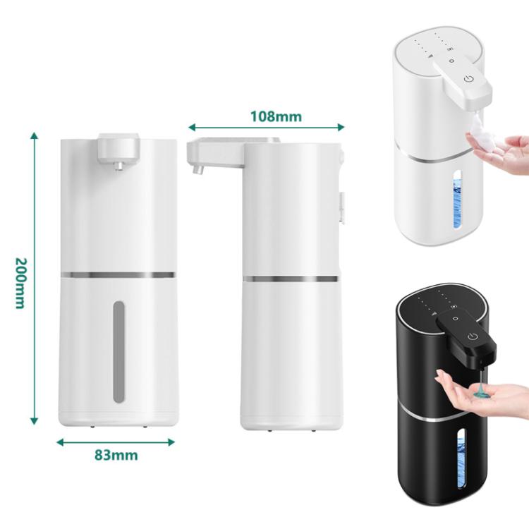 Wall-mounted Smart Sensor Electric Soap Dispenser, White Foam Version, White Dropper Version, Black Foam Version, Black Dropper Version