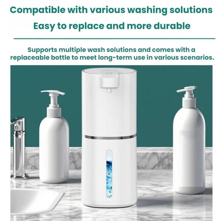 Wall-mounted Smart Sensor Electric Soap Dispenser, White Foam Version, White Dropper Version, Black Foam Version, Black Dropper Version
