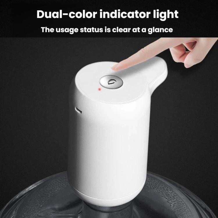 Automatic Water Bottle Pump With Indicator Light USB Charging Water Dispenser For Home & Office