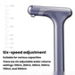 Grey water dispenser pump with curved top nozzle and tall stand