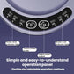 Grey water dispenser pump control panel with water level indicators and ML lights