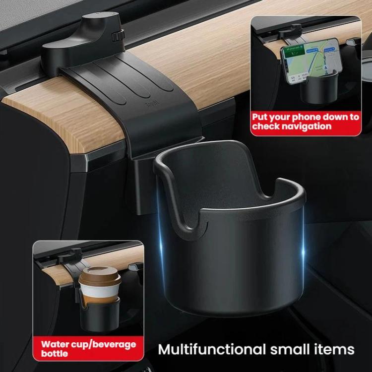 For Tesla Model 3/Y Dashboard Cup Holder Storage Box