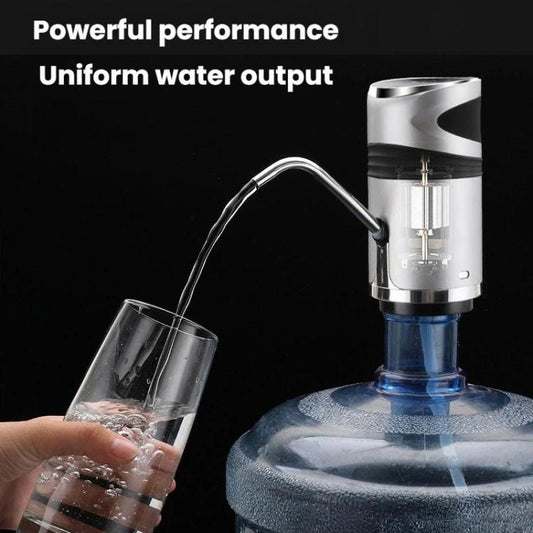 Touch Control Electric Water Dispenser With Child Lock Portable Rechargeable Bottled Water Pump