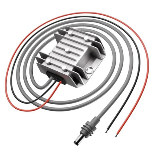 DC boost power converter with aluminum heat-sink and 1 m DC cable leads