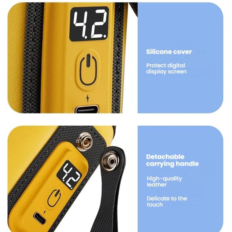 Portable Baby Bottle Heating & Insulating Sleeve with Digital Display USB-C Powered, 5 Adjustable Temperature Settings