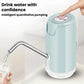 Smart Quantitative Water Dispenser For Bottled Water Rechargeable Automatic Water Pump